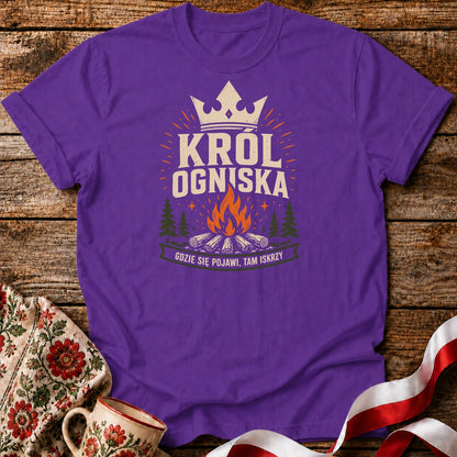 Król Ogniska Unisex T-Shirt