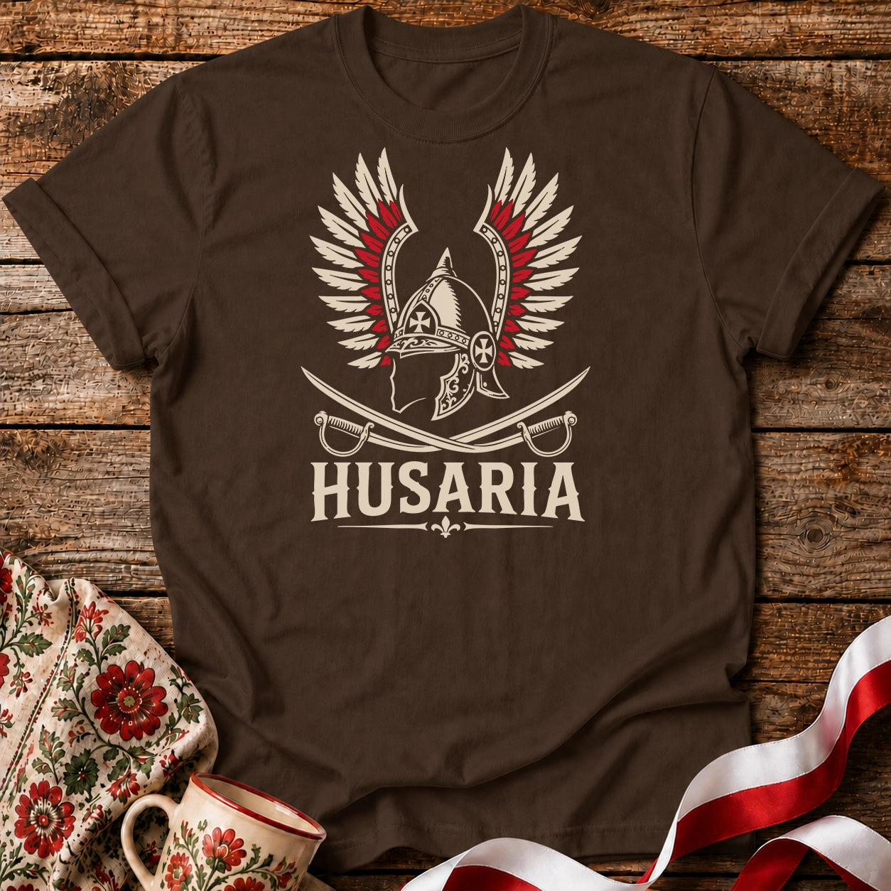 Husaria Winged Helmet Unisex T-Shirt
