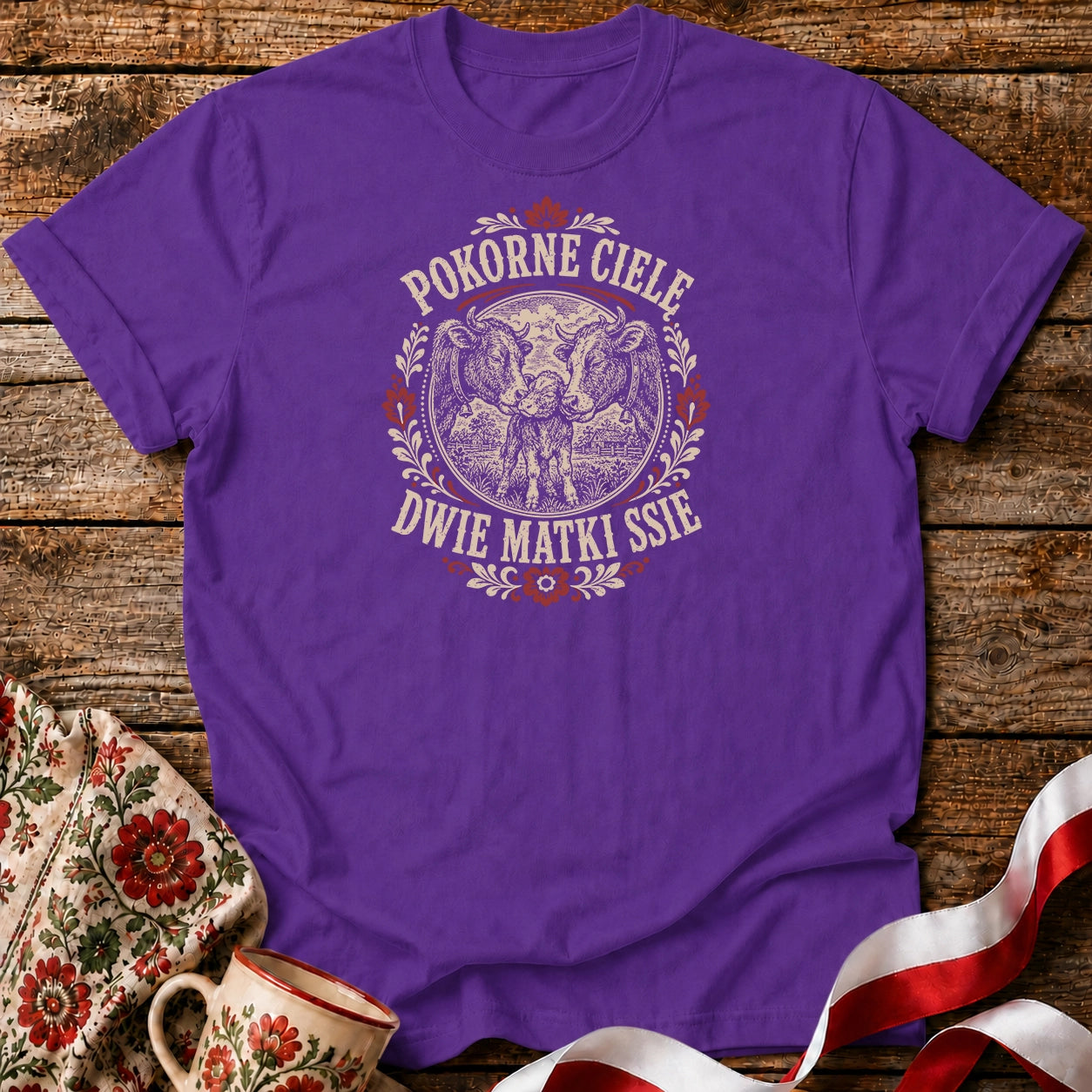 Pokorne Cielę Unisex T-Shirt