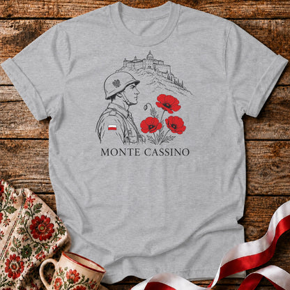 Monte Cassino Poppies Unisex T-Shirt