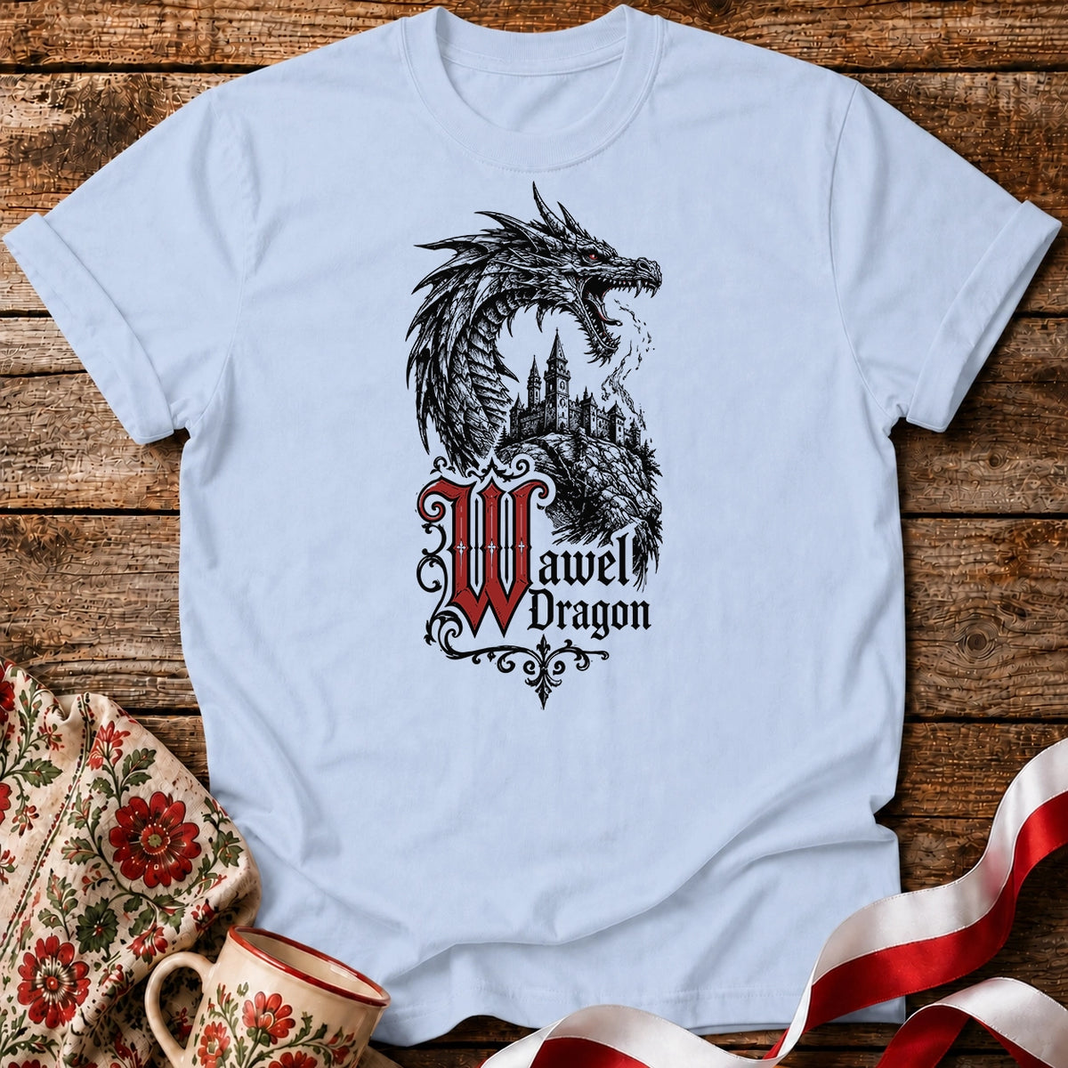 Wawel Dragon Gothic Legend Unisex T-Shirt