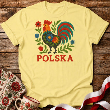 Slavic Folk Rooster Unisex T-Shirt