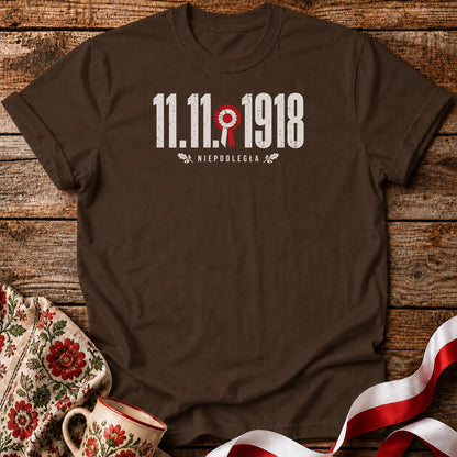 Niepodległa 11.11.1918 Unisex T-Shirt