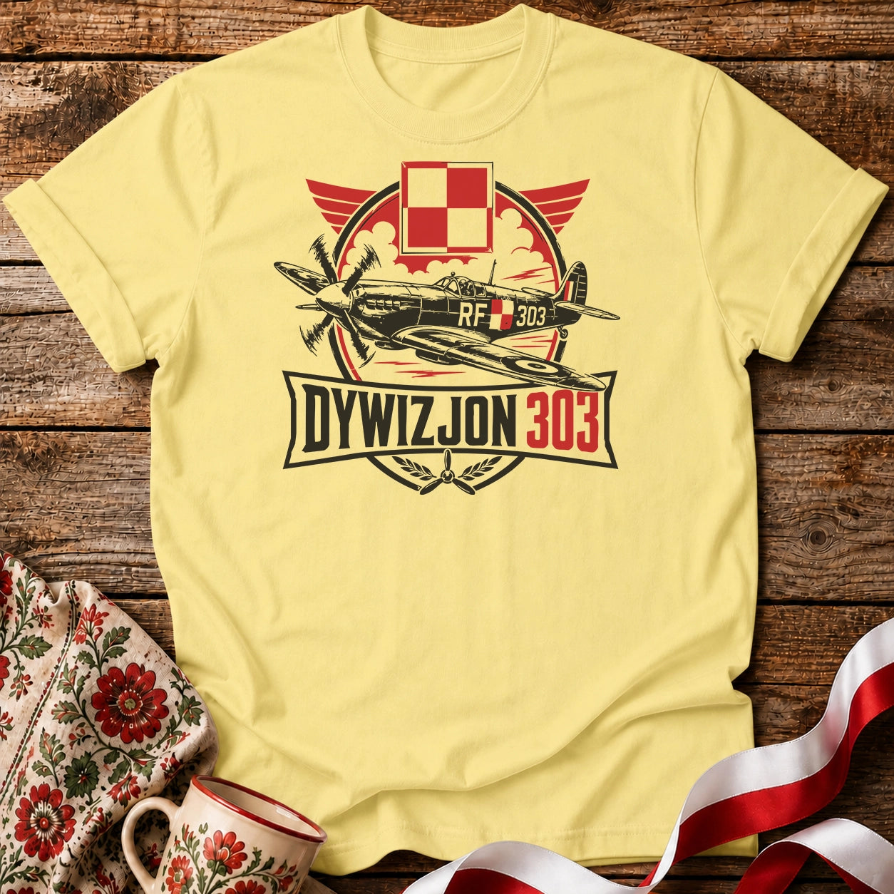 Dywizjon 303 Badge Unisex T-Shirt