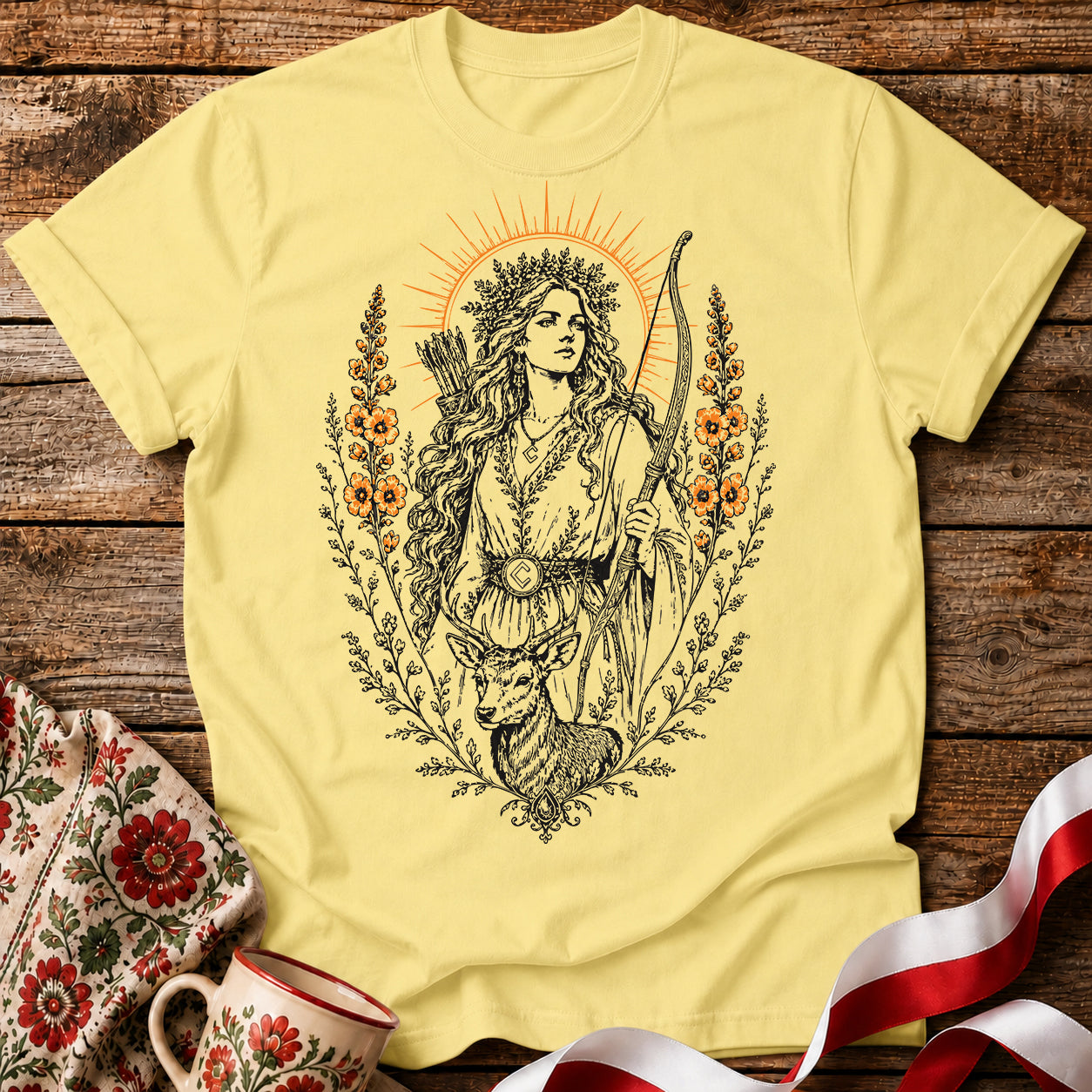 Dziewanna Goddess Unisex T-Shirt