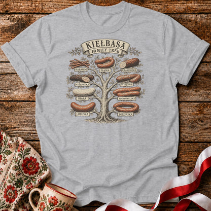Kiełbasa Family Tree Unisex T-Shirt