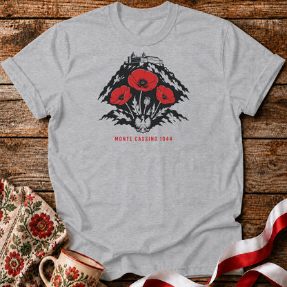 Monte Cassino Poppies Unisex T-Shirt