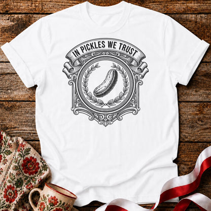 In Pickles We Trust Slavic Humor Unisex T-Shirt