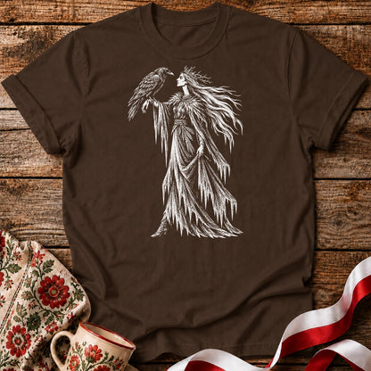 Marzanna and the Raven Unisex T-Shirt