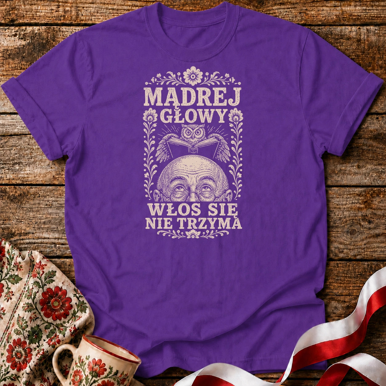 Mądra Głowa Unisex T-Shirt