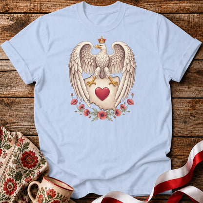 Polish Eagle With a Heart Unisex T-shirt