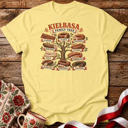 Kiełbasa Family Tree Unisex T-Shirt