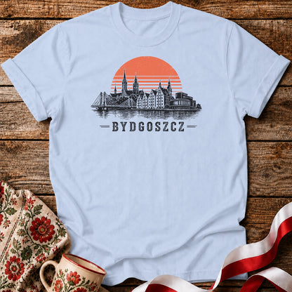 Bydgoszcz Sunset Skyline Polish City Unisex T-Shirt