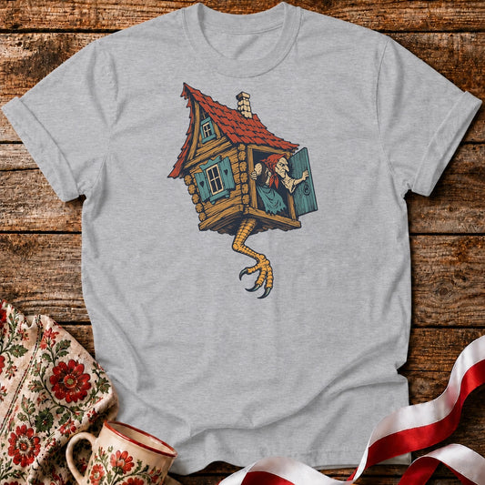 Baba Jaga Chicken Leg Hut Unisex T-Shirt
