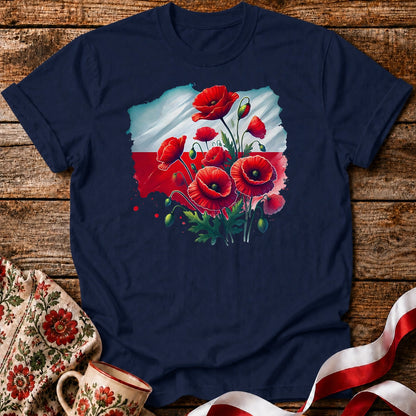 Polish Poppy Roots Unisex T-Shirt