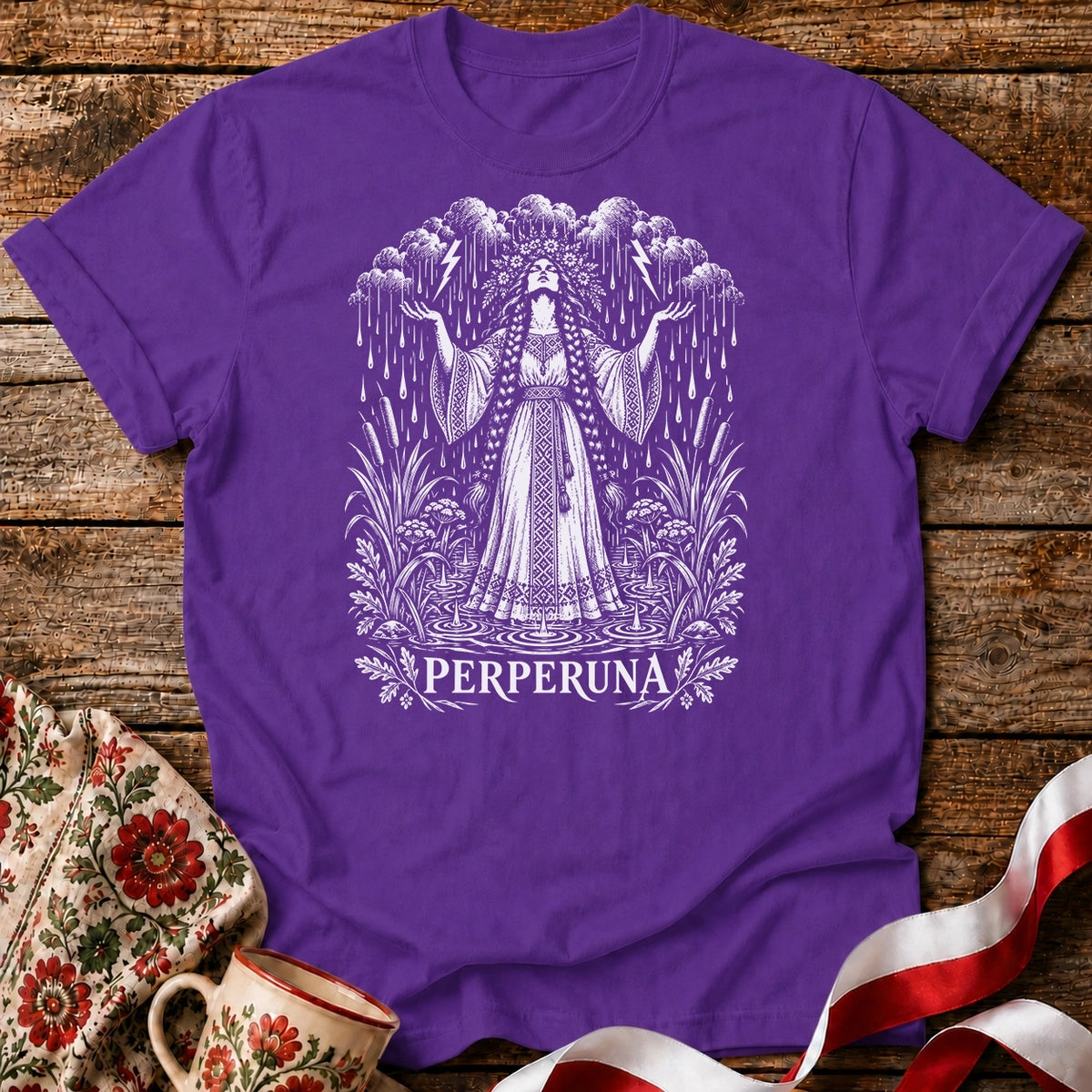 Perperuna Rain Maiden Unisex T-Shirt