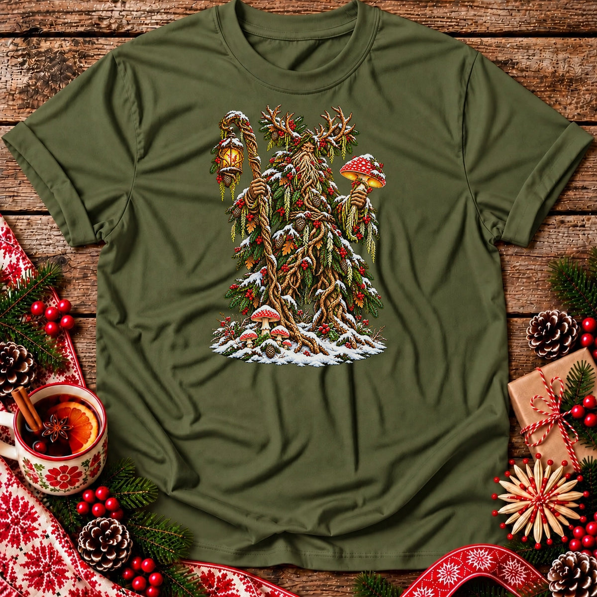 Christmas Leshy with Lantern Unisex T-Shirt