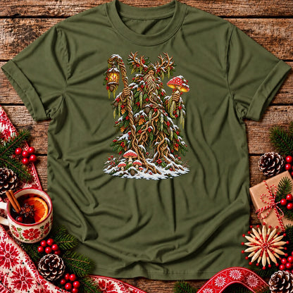 Christmas Leshy with Lantern Unisex T-Shirt