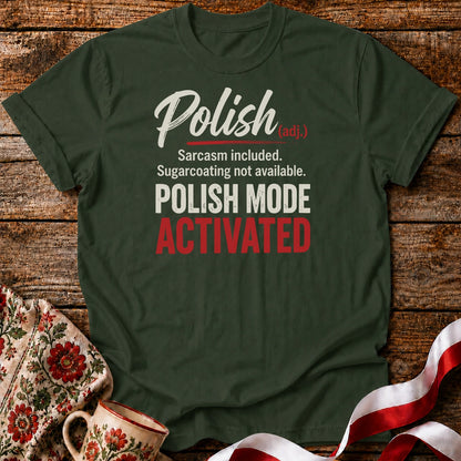 Polish Mode Activated Unisex T-Shirt