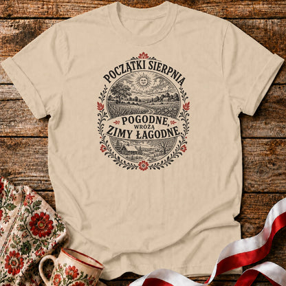 Początki Sierpnia pogodne Unisex T-Shirt