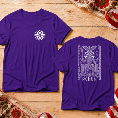 Perun Eagle Front Back Unisex T-Shirt