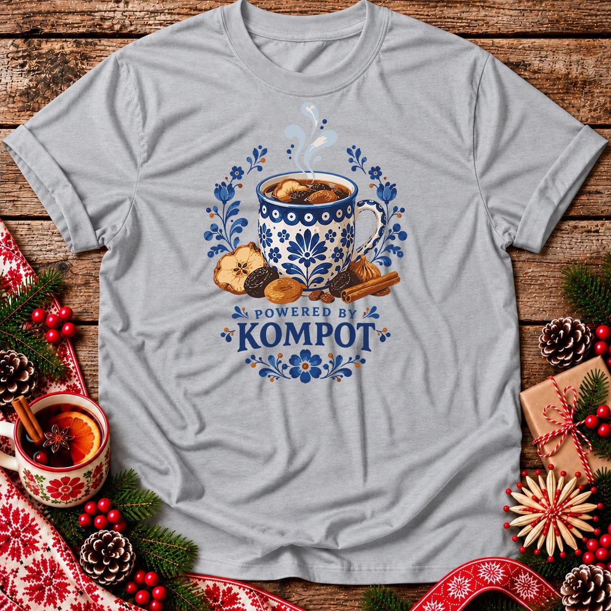 Powered by Kompot z Suszu Unisex T-Shirt