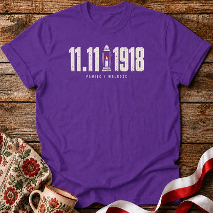 11.11.1918 Pamięć i Wolność Unisex T-Shirt