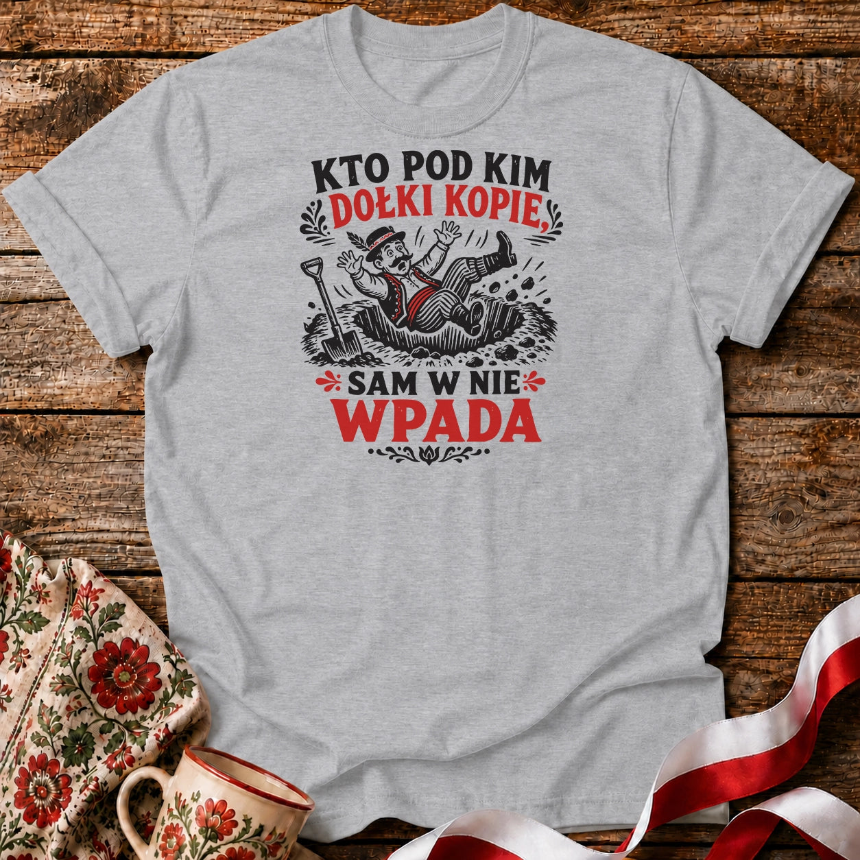 Kto Pod Kim Dołki Kopie Unisex T-Shirt