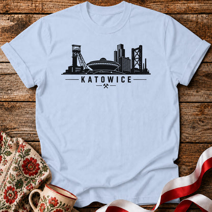 Katowice Skyline Polish City Unisex T-Shirt