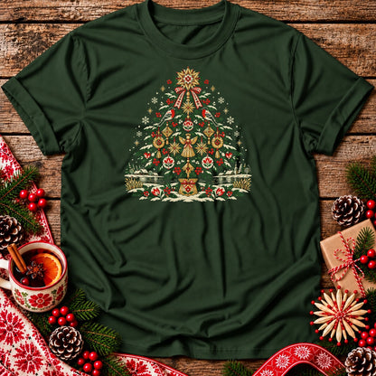 Slavic Christmas Tree Unisex T-Shirt