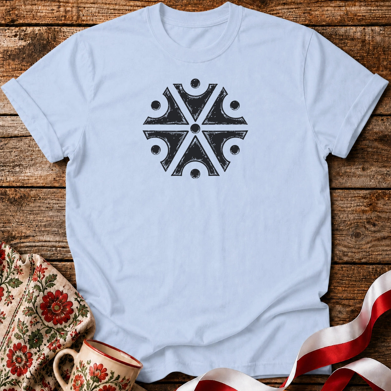Perun Sacred Symbol Unisex T-Shirt