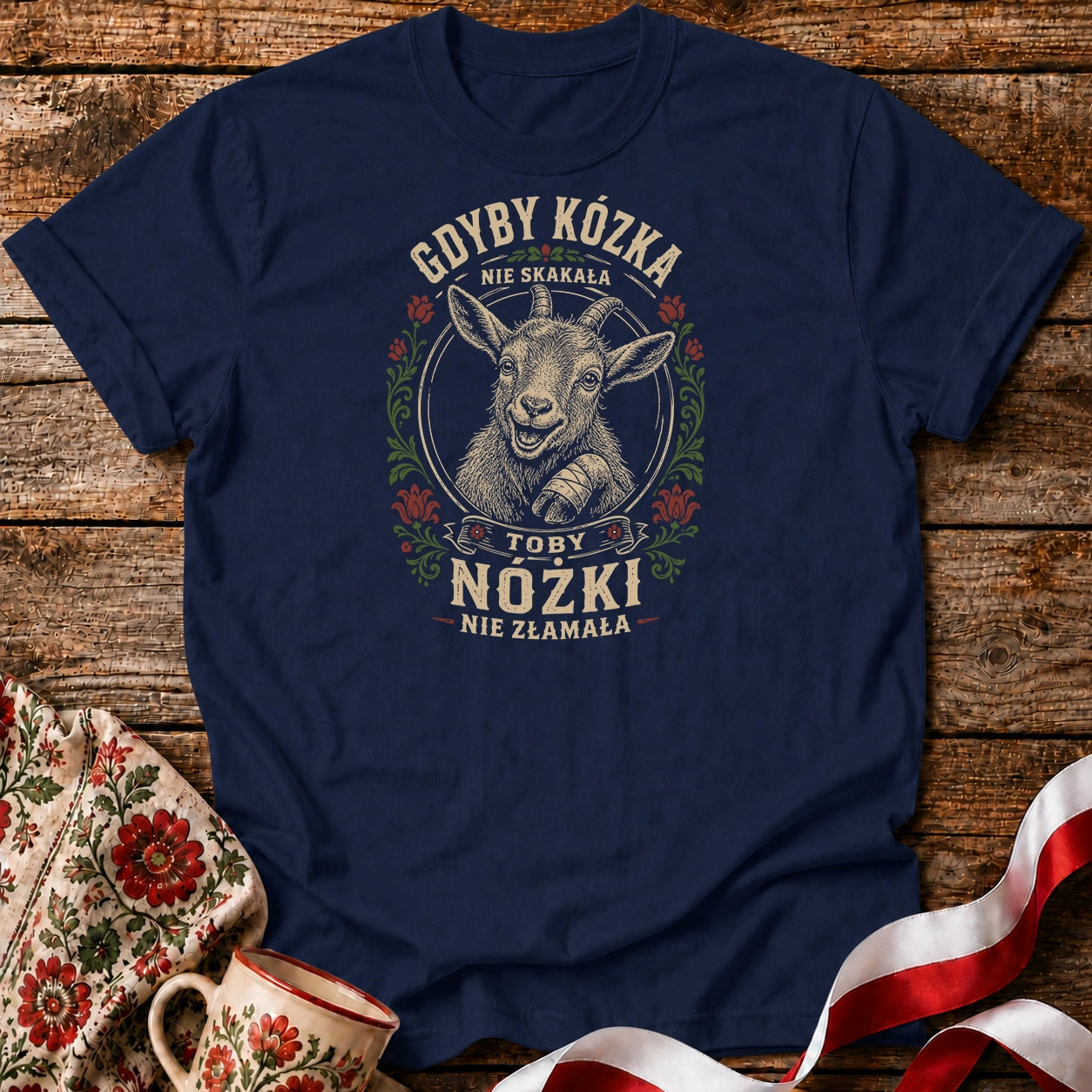 Gdyby Kózka Nie Skakała Unisex T-Shirt