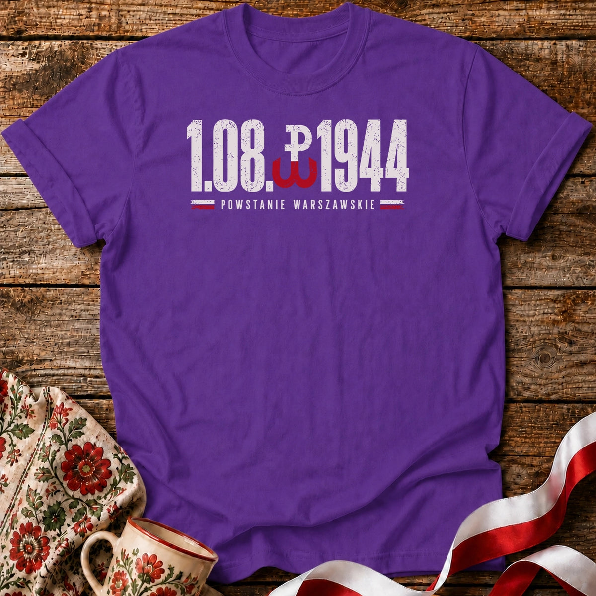 Powstanie Warszawskie 1.08.1944 Unisex T-Shirt