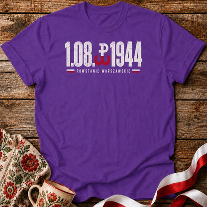 Powstanie Warszawskie 1.08.1944 Unisex T-Shirt