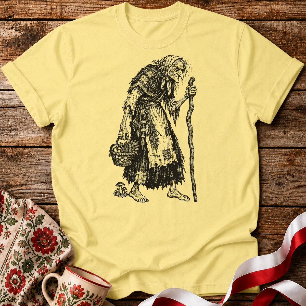 Baba Jaga Forest Witch Unisex T-Shirt