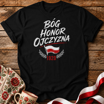 Bóg Honor Ojczyzna 1920 Unisex T-Shirt