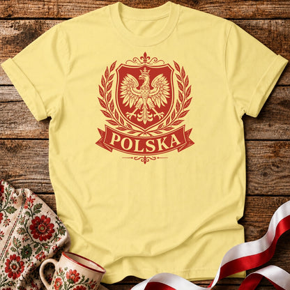 Polska Eagle Crest Unisex T-Shirt