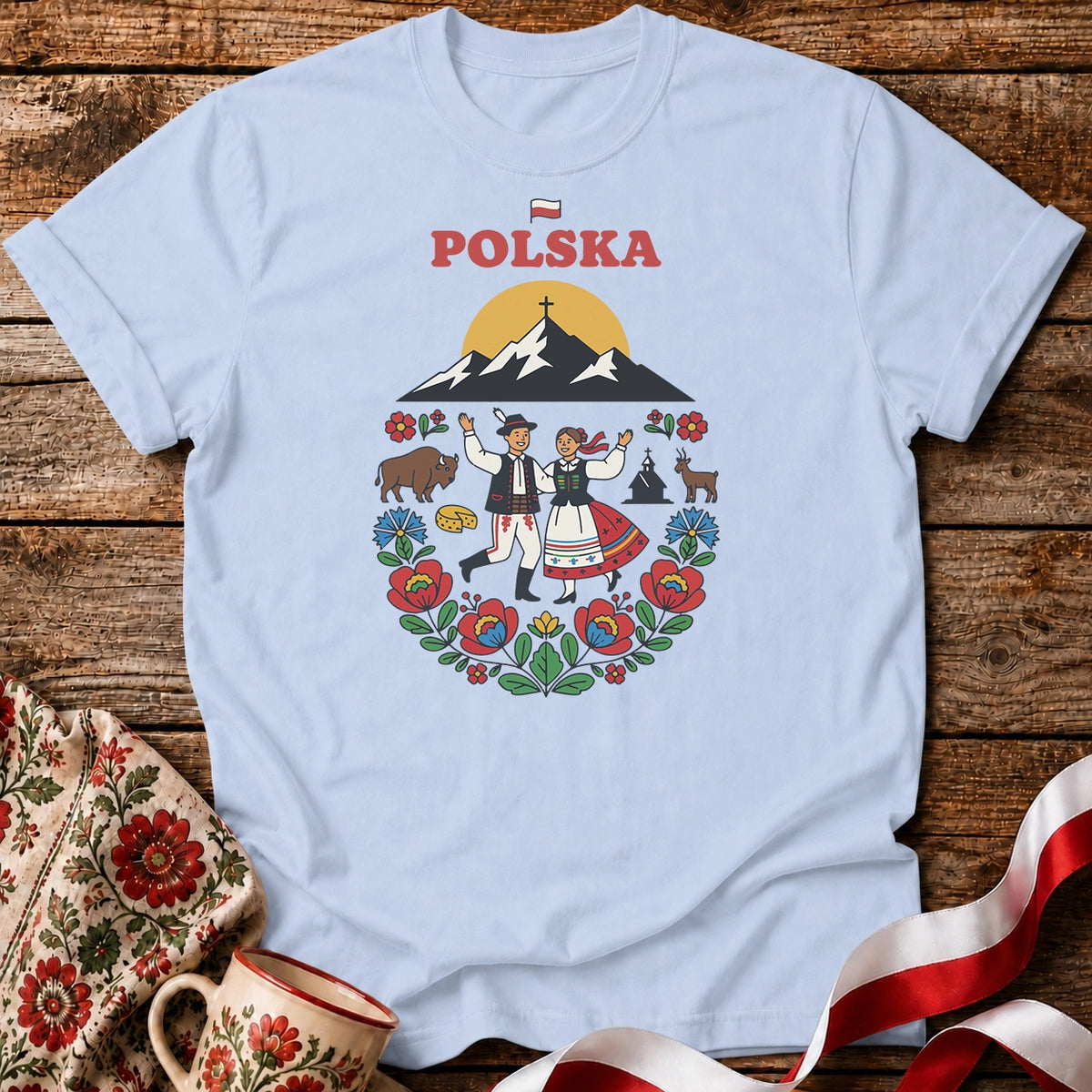 Polska Heritage Celebration Unisex T-Shirt