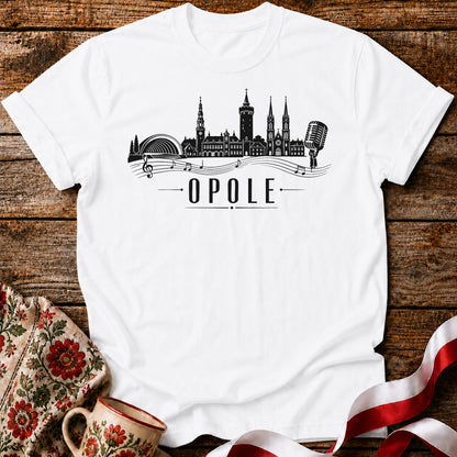 Opole Music Skyline Polish City Unisex T-Shirt