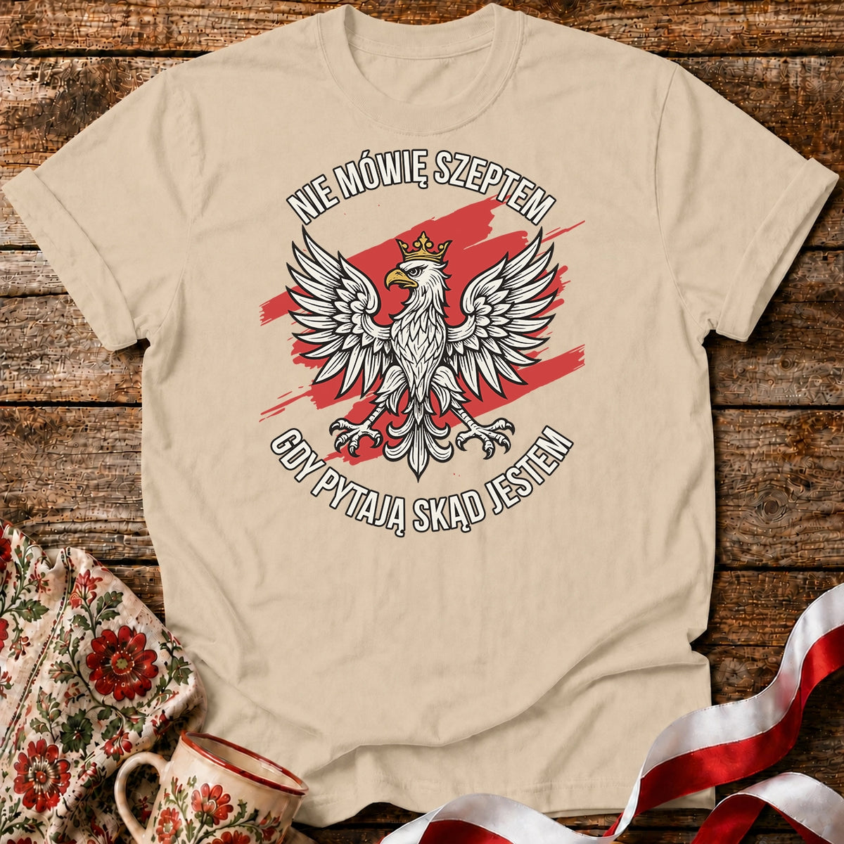 Nie Mówię Szeptem Unisex T-Shirt