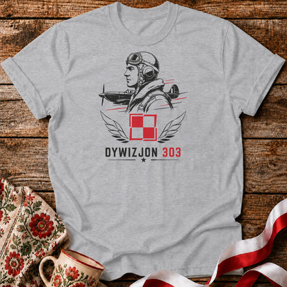 Dywizjon 303 Pilot Unisex T-Shirt