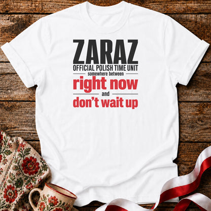 Zaraz Time Unit Unisex T-Shirt