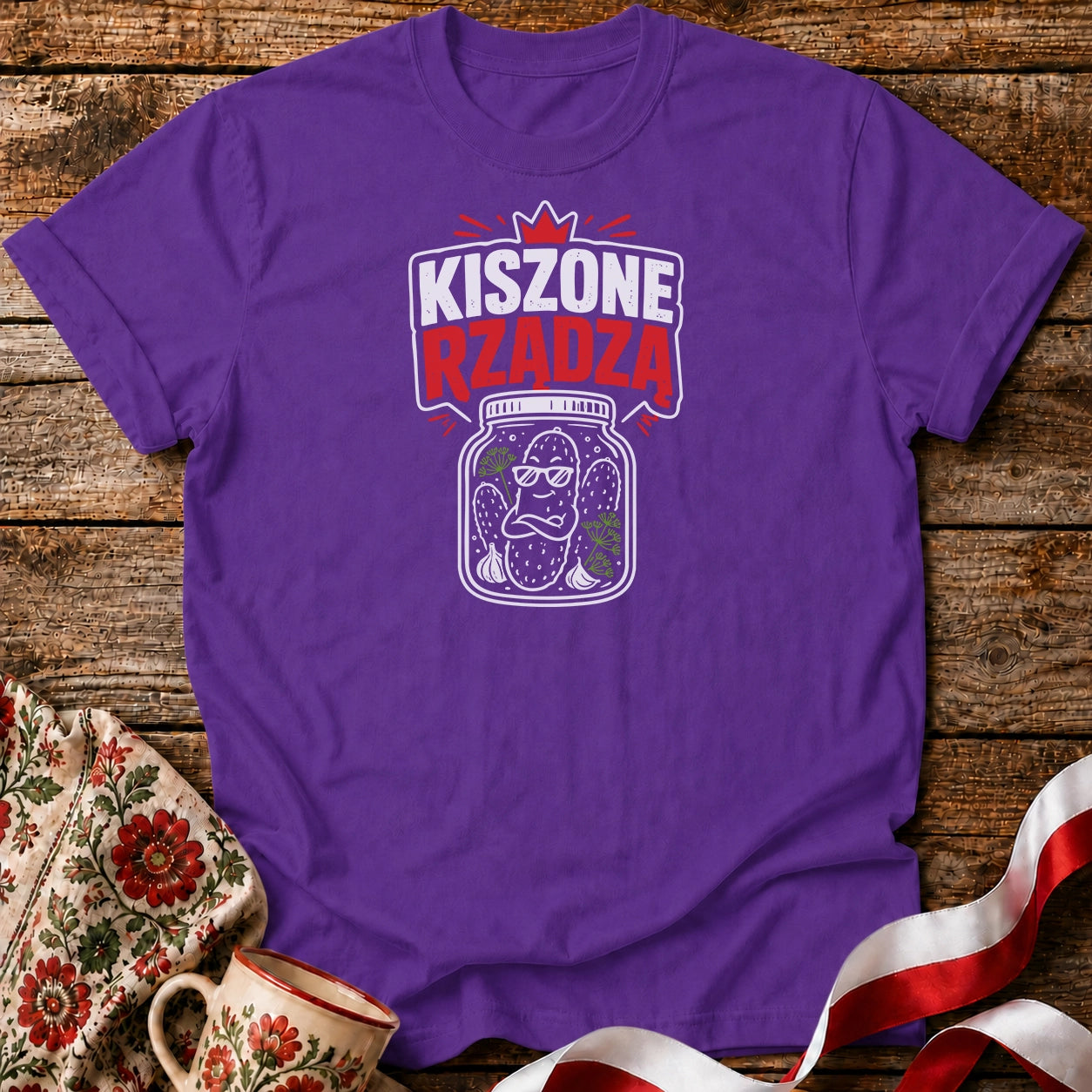 Kiszone Rządzą Unisex T-Shirt