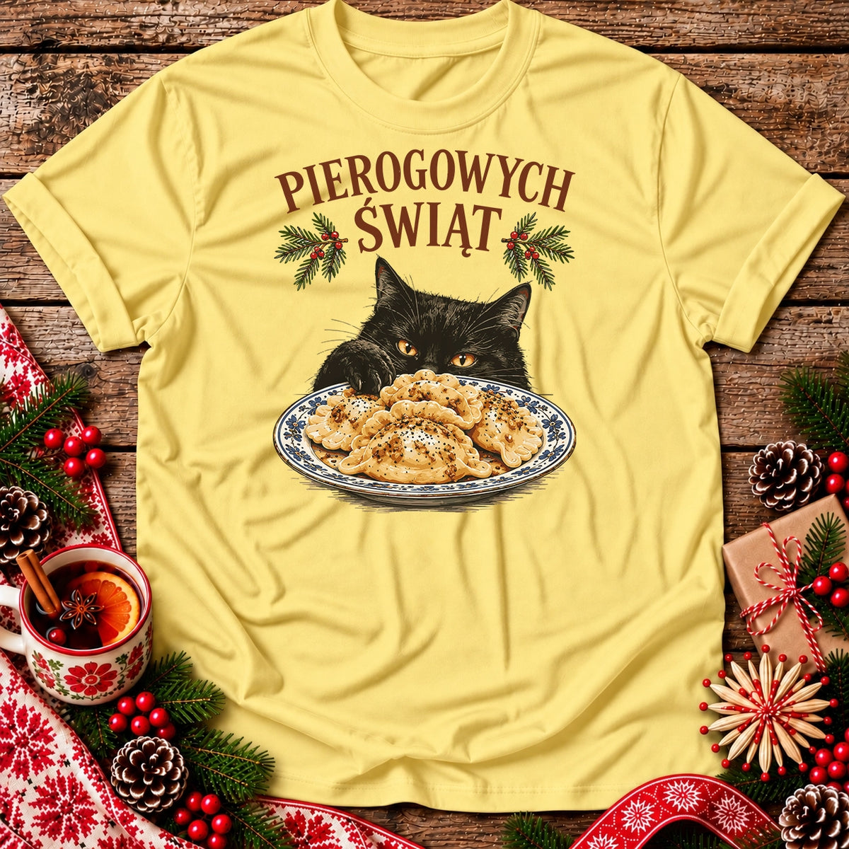Pierogowych Świąt Unisex T-Shirt