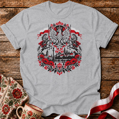 Polish Eagle and Winged Hussars Unisex T-Shirt