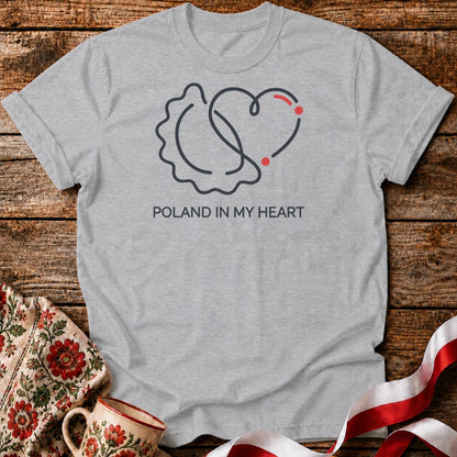 Poland in My Heart Unisex T-Shirt
