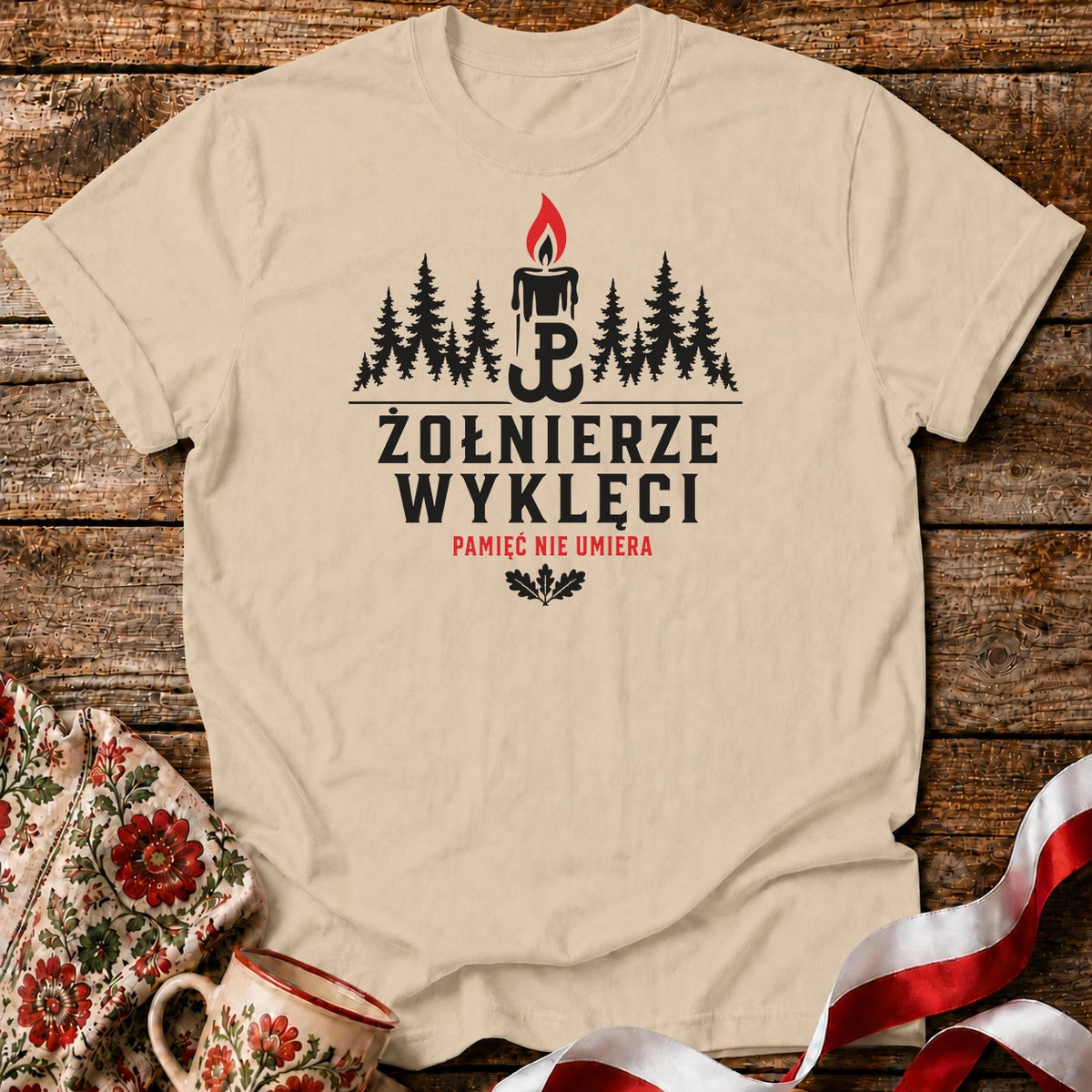 Żołnierze Wyklęci Pamięć Unisex T-Shirt