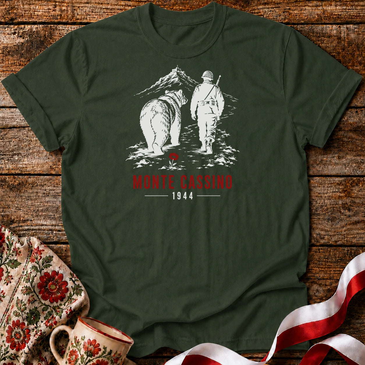 Monte Cassino 1944 Unisex T-Shirt
