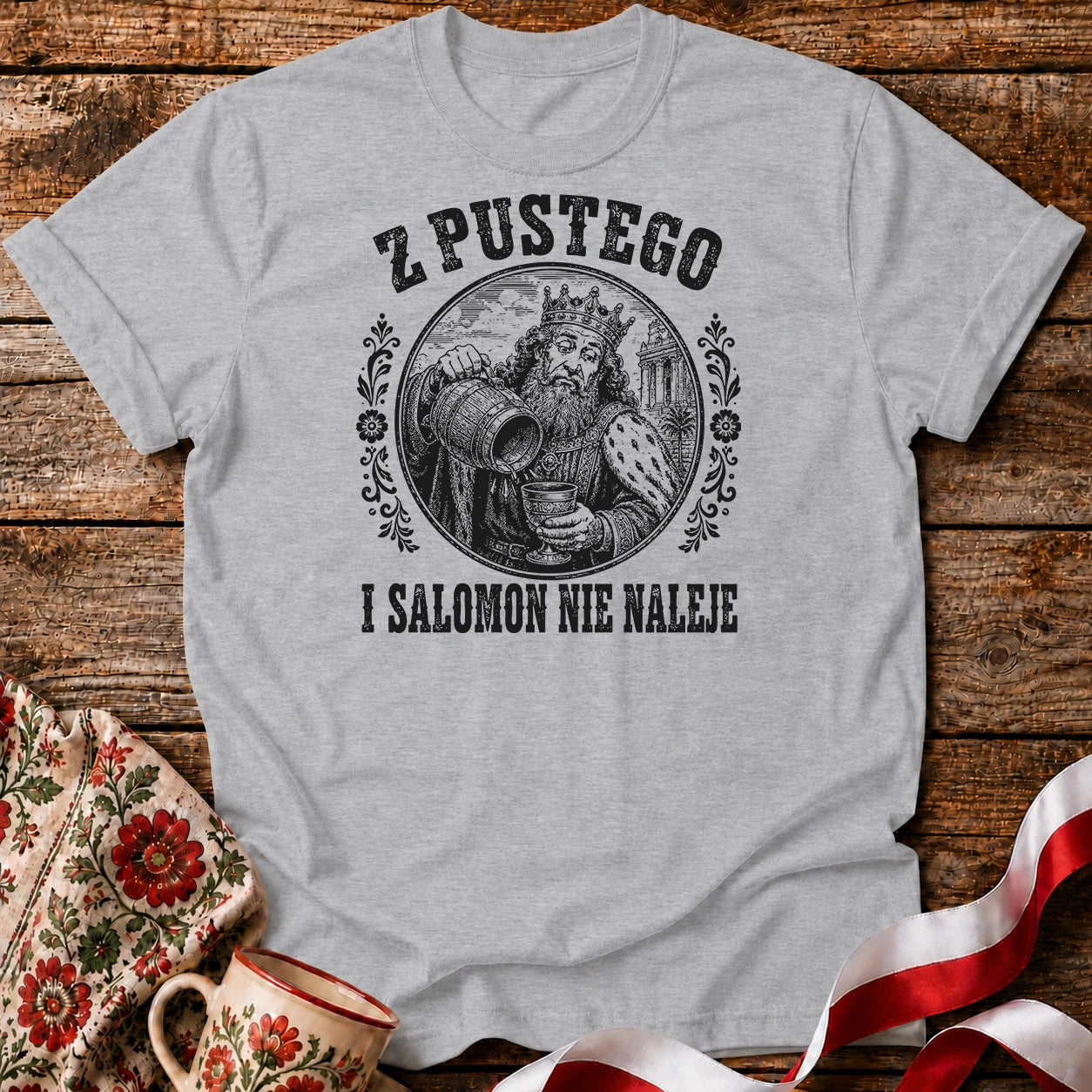 Z Pustego I Salomon Nie Naleje Unisex T-Shirt