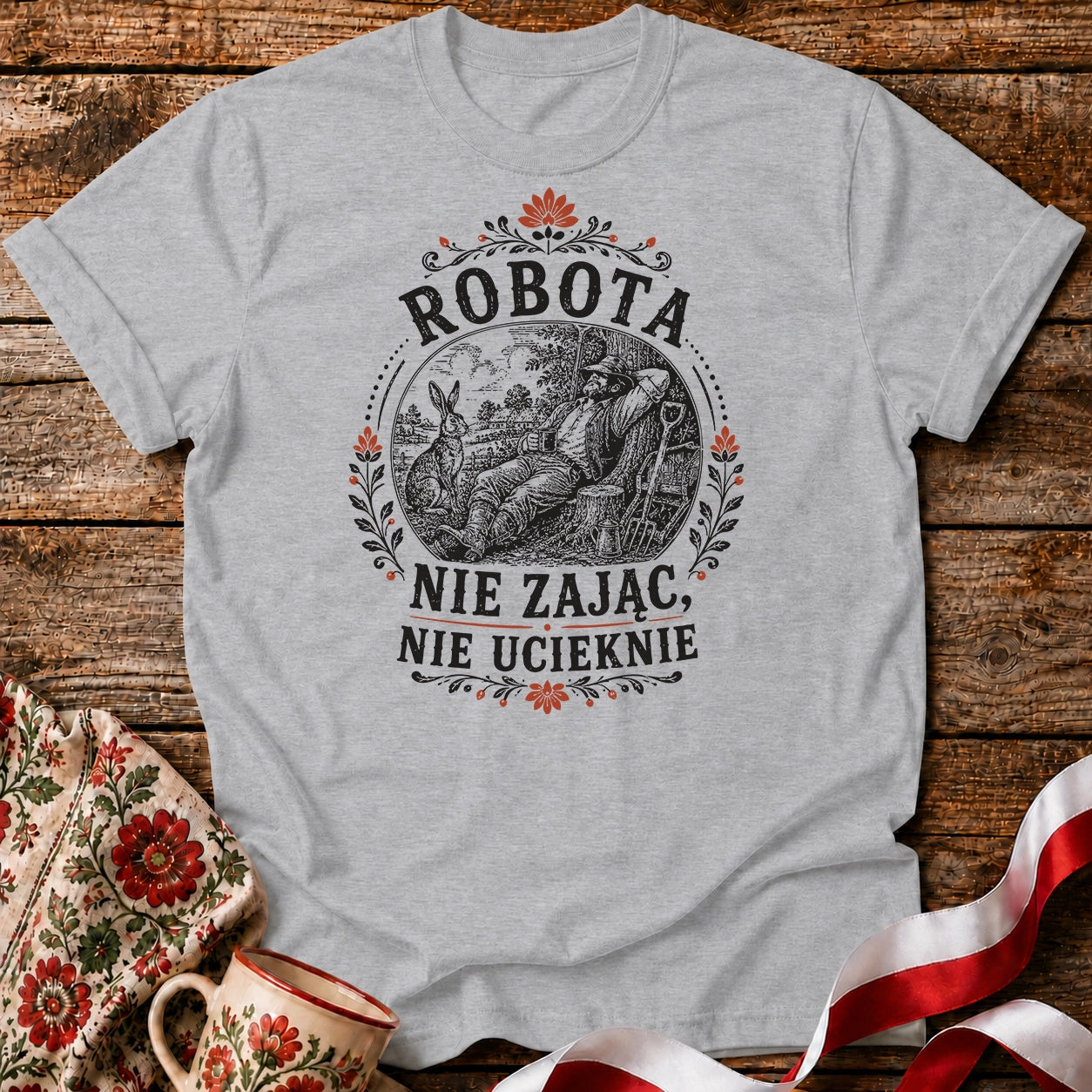 Robota Nie Zając Unisex T-Shirt